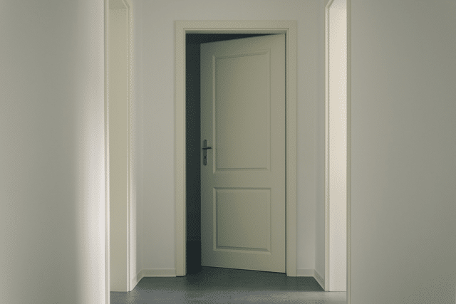 Why do the entry doors to most homes open inward, while in most