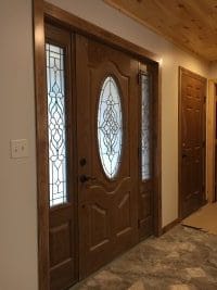 Installing a Door With a Sidelight