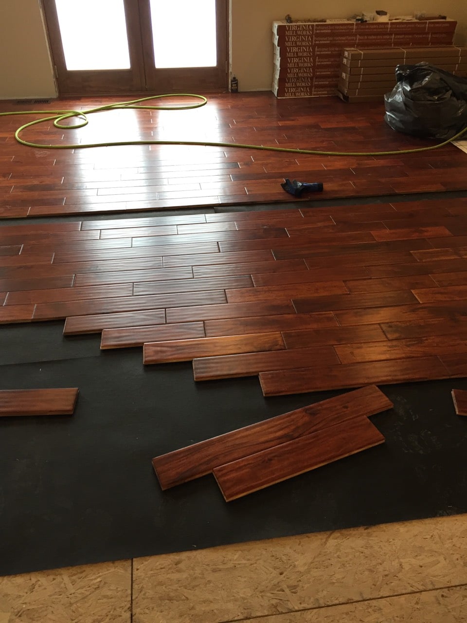 hardwood floor installation
